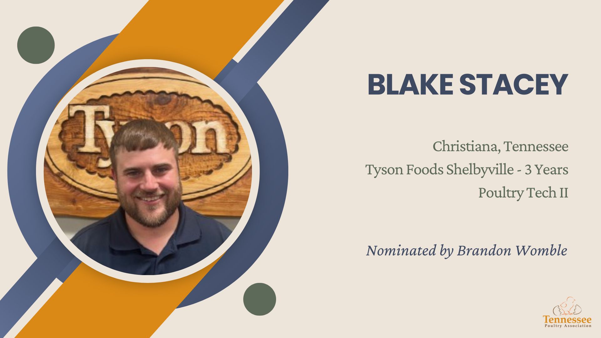 Blake Stacey 2025 Nextgen Young Leader