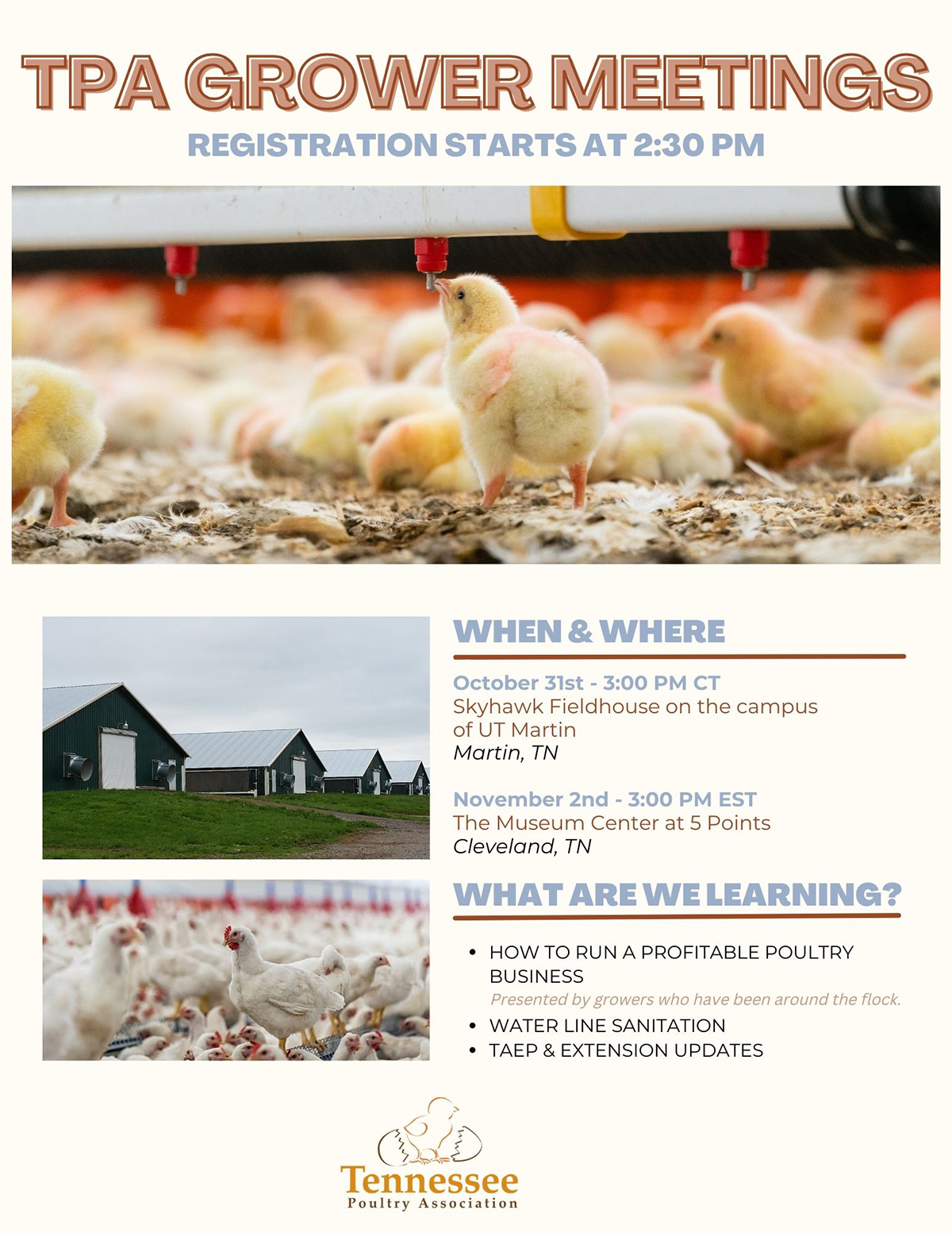 2023 Grower Meeting Flyer